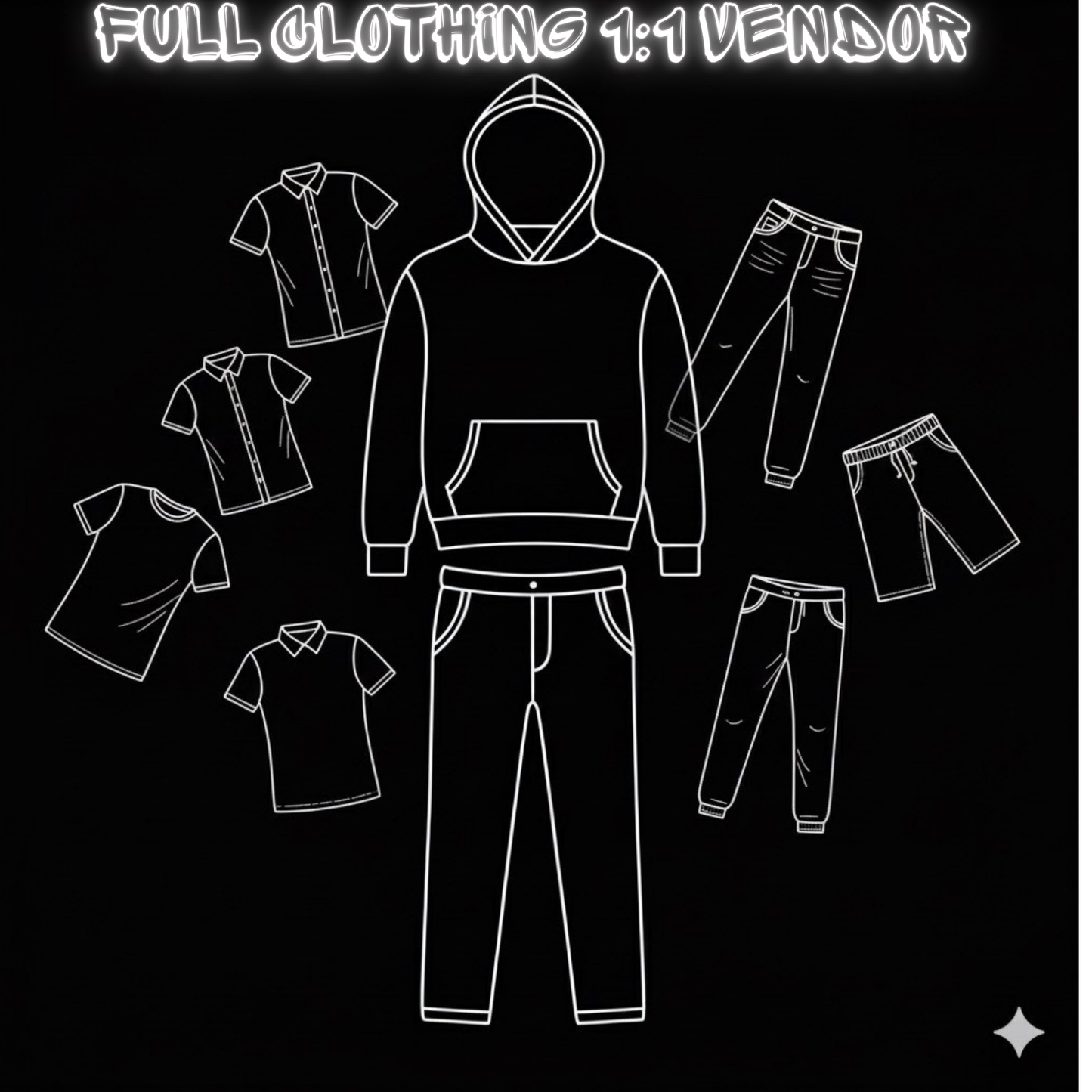 Full Clothing 1:1 Vendor